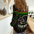 custom-personalised-panthers-women-casual-shirt-premiers-2022-aboriginal
