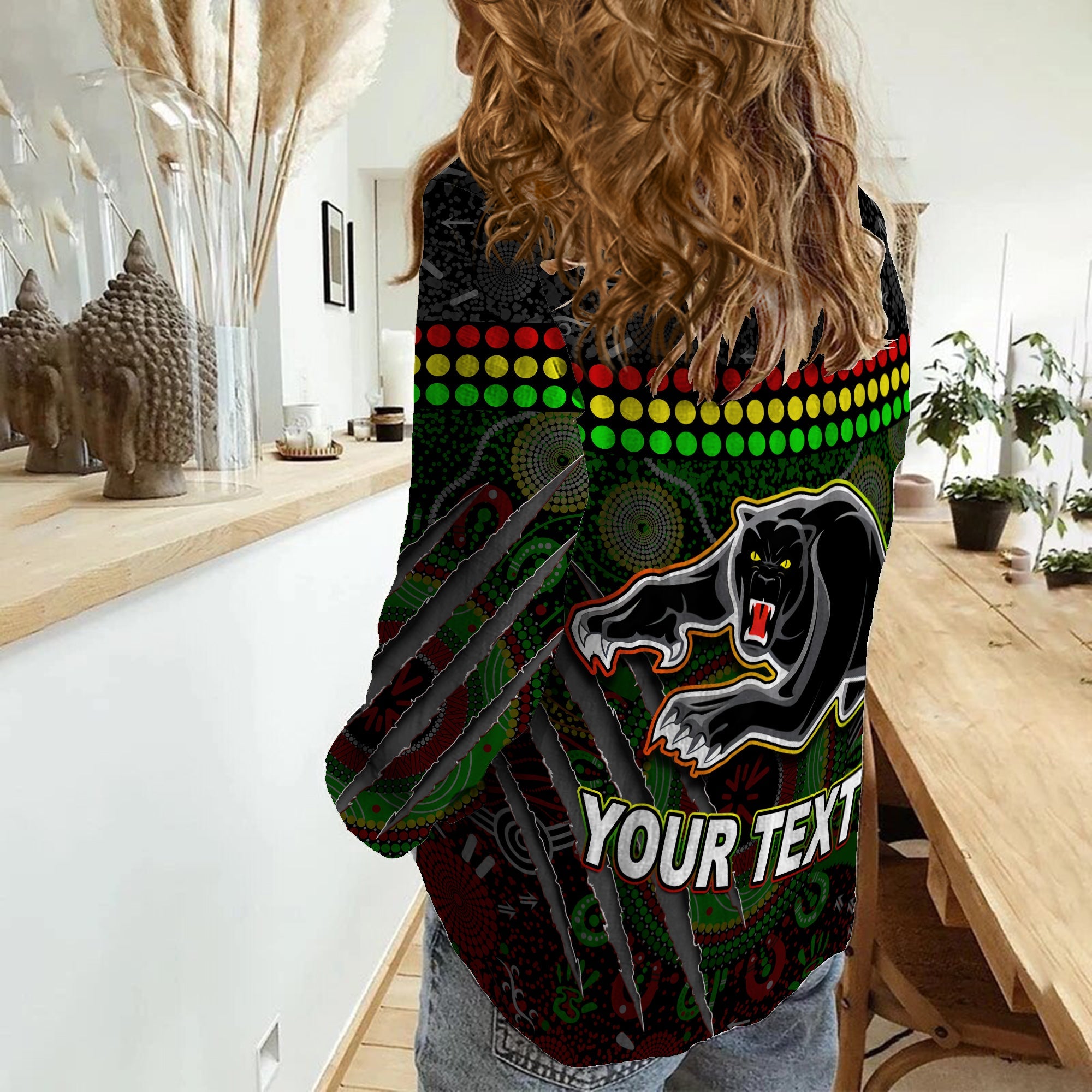 custom-personalised-panthers-women-casual-shirt-premiers-2022-aboriginal