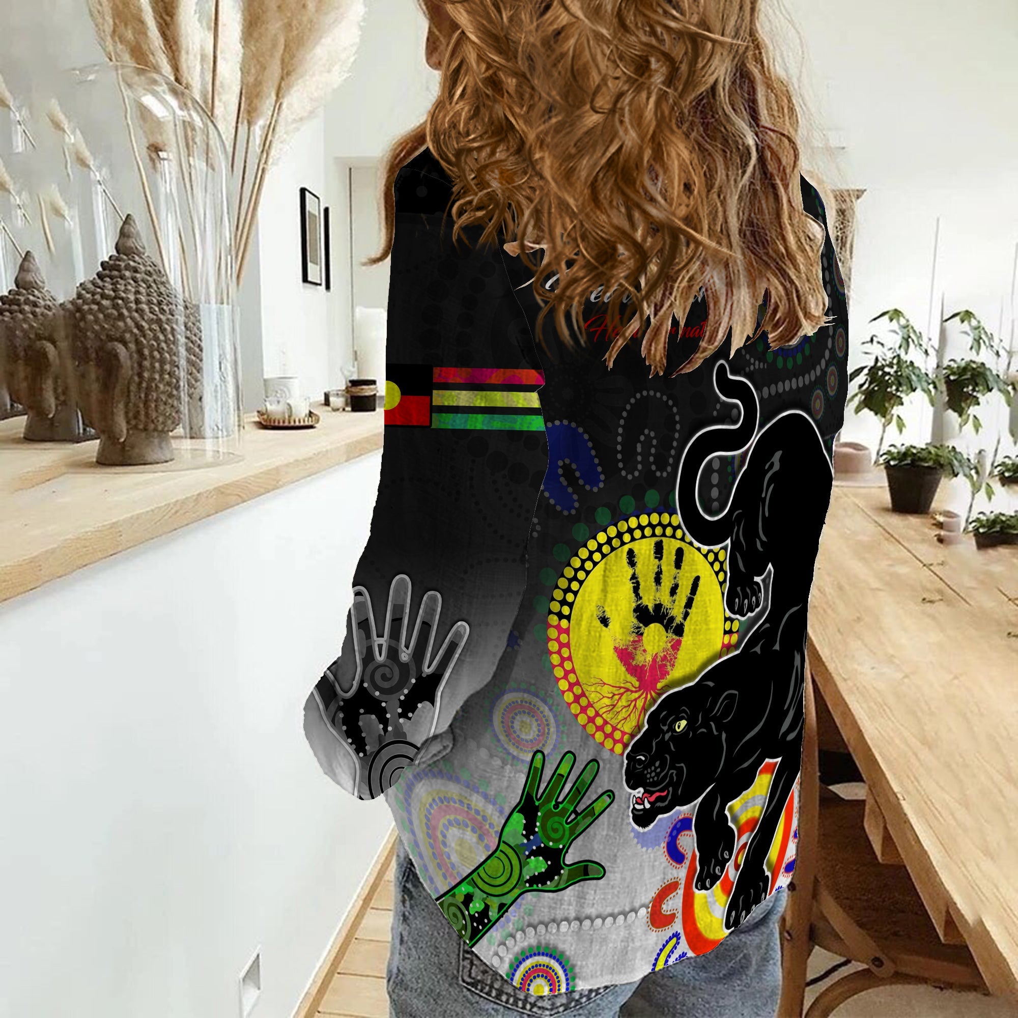 custom-personalised-naidoc-panthers-2022-women-casual-shirt