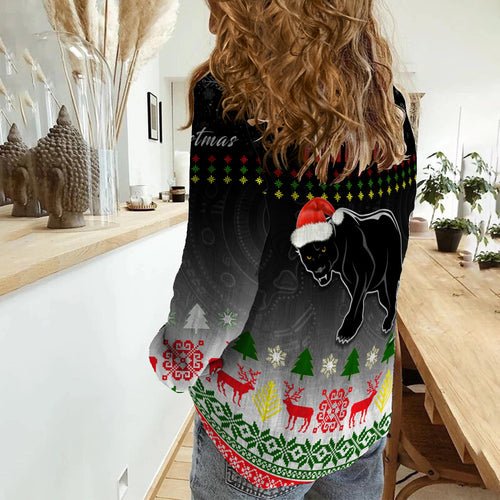 custom-personalised-penrith-panthers-women-casual-shirt-merry-christmas-2022-indigenous