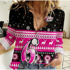 custom-text-and-number-sydney-sixers-cricket-women-casual-shirt-christmas-aboriginal