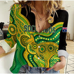 custom-text-and-number-australia-soccer-women-casual-shirt-world-cup-football-2022-socceroos-we-are-champions