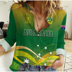 custom-text-and-number-australia-football-women-casual-shirt-champions-rlwc-kangaroos-world-cup-rugby