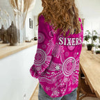 sydney-sixers-women-casual-shirt-cricket-indigenous-australian-art-ver02