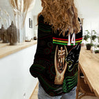 custom-text-and-number-panthers-rugby-women-casual-shirt-the-riff-2022-premiers-aboriginal-art