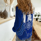 custom-text-and-number-laramba-football-women-casual-shirt-roos-aboriginal-art