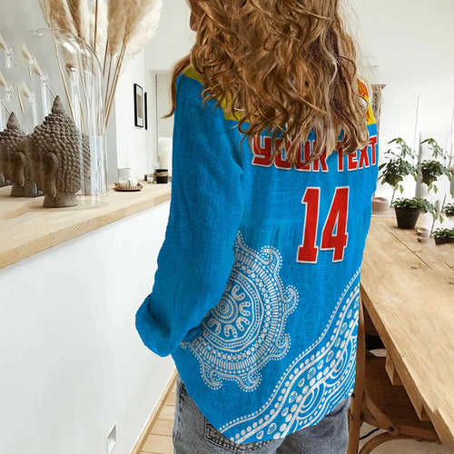 custom-text-and-number-suns-women-casual-shirt-go-sunnies-aboriginal-simple-style