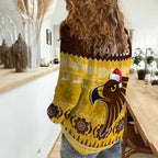 hawthorn-football-women-casual-shirt-hawks-indigenous-merry-christmas