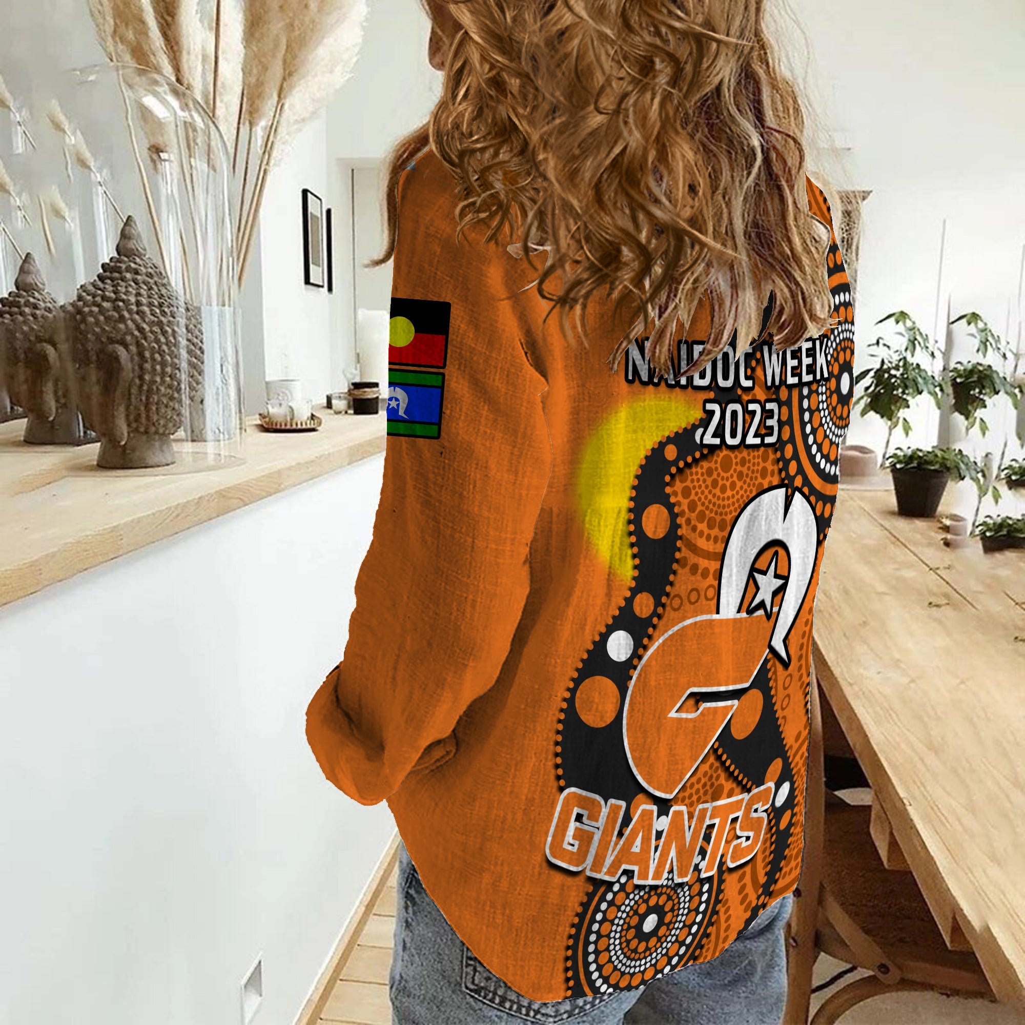 gws-giants-football-naidoc-2023-women-casual-shirt-indigenous-for-our-elders