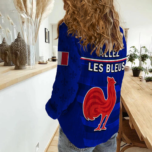 france-rugby-women-casual-shirt-outgoing-tour-allez-les-bleus