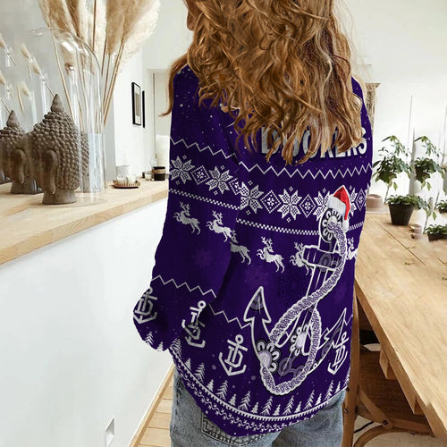 dockers-football-women-casual-shirt-freo-indigenous-merry-christmas