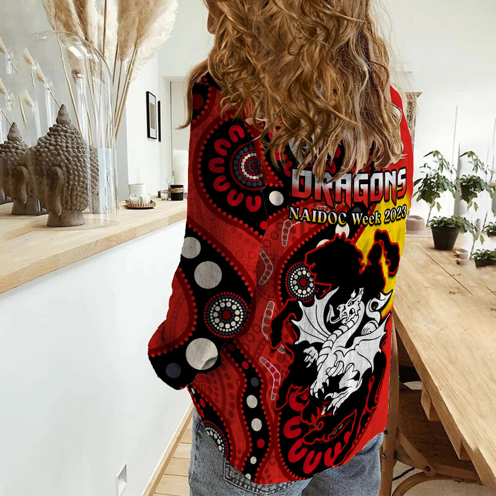 dragons-rugby-naidoc-2023-women-casual-shirt-for-our-elders-aboriginal
