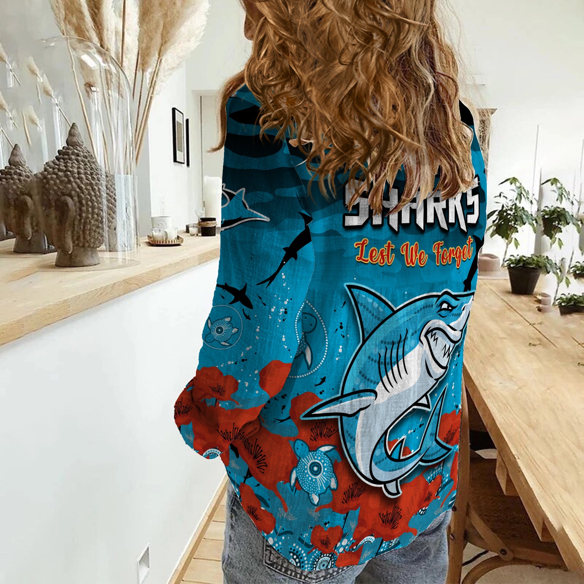sharks-anzac-2023-women-casual-shirt-camouflage-poppy-mix-aboriginal