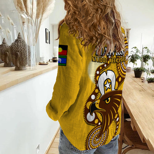 hawthorn-football-naidoc-2023-women-casual-shirt-hawks-for-our-elders-indigenous