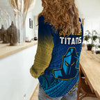 gold-coast-titans-rugby-women-casual-shirt-pasifika-gradient-polynesian-pattern