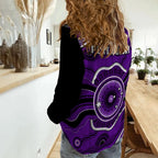 perth-glory-football-women-casual-shirt-dot-painting-style