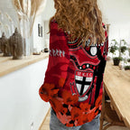 st-kilda-football-anzac-2023-women-casual-shirt-saints-aboriginal-mix-poppy-camouflage