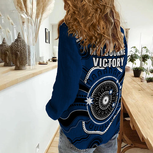 melbourne-victory-football-women-casual-shirt-indigenous-style