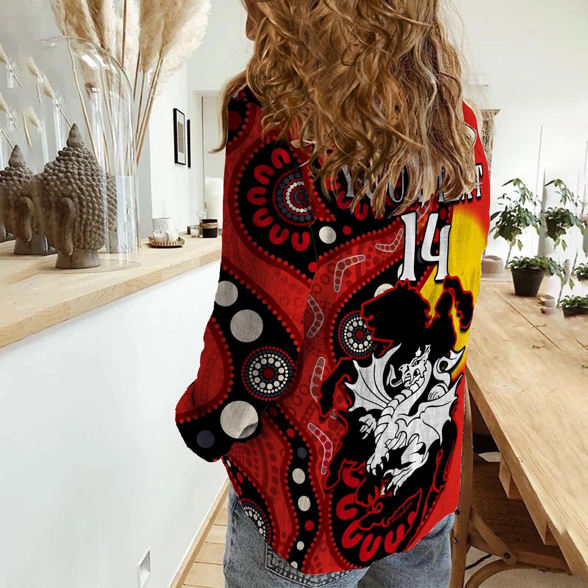 custom-text-and-number-dragons-rugby-naidoc-2023-women-casual-shirt-for-our-elders-aboriginal