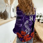 custom-text-and-number-dockers-football-anzac-2023-women-casual-shirt-aboriginal-mix-poppy-camouflage