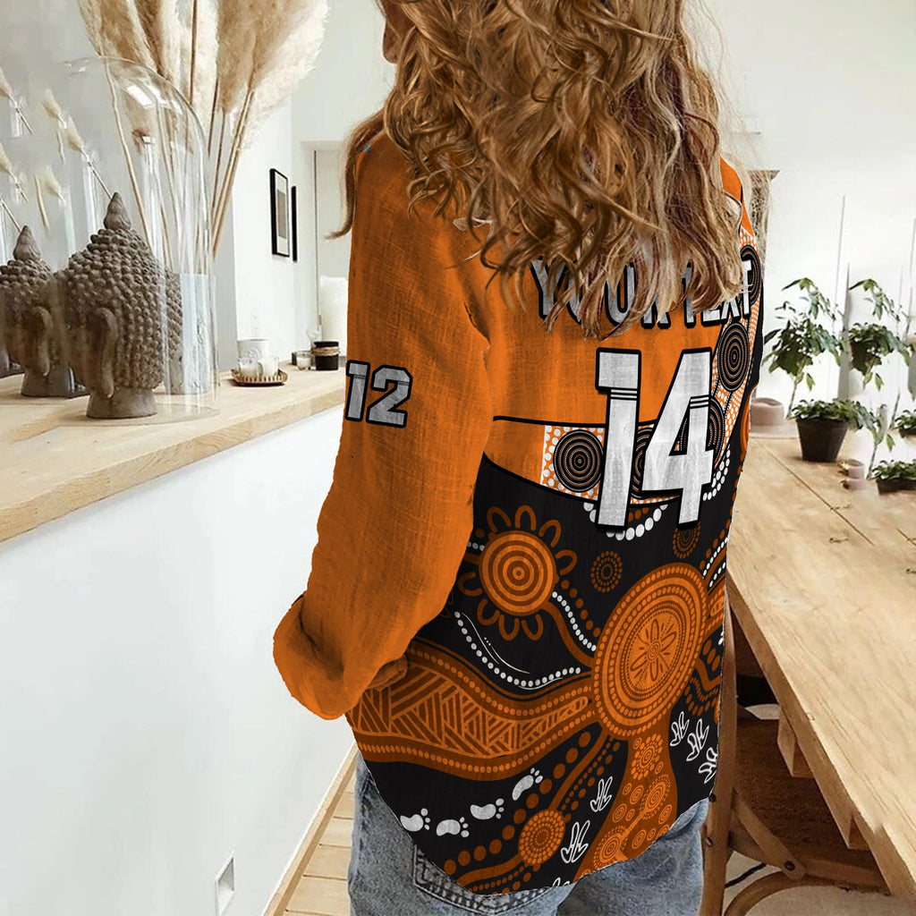 greater-western-sydney-football-women-casual-shirt-giants-2012-boomerang-indigenous-pattern