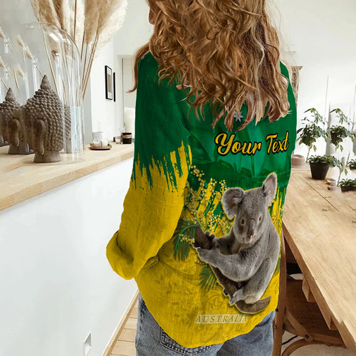 custom-personalised-australia-day-women-casual-shirt-koala-sydney-opera-house-national-color