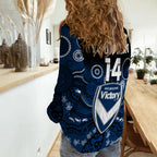 custom-text-and-number-melbourne-victory-football-women-casual-shirt-aboriginal-art