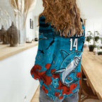custom-text-and-number-sharks-anzac-2023-women-casual-shirt-camouflage-poppy-mix-aboriginal