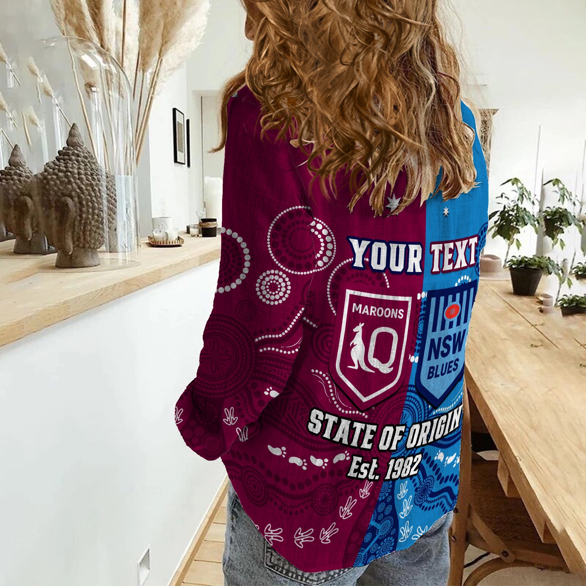 custom-personalised-qld-maroons-and-nsw-blues-rugby-women-casual-shirt-state-of-origin-indigenous