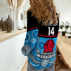custom-text-and-number-waratahs-super-rugby-2023-women-casual-shirt-nsw-tahs-indigenous-art