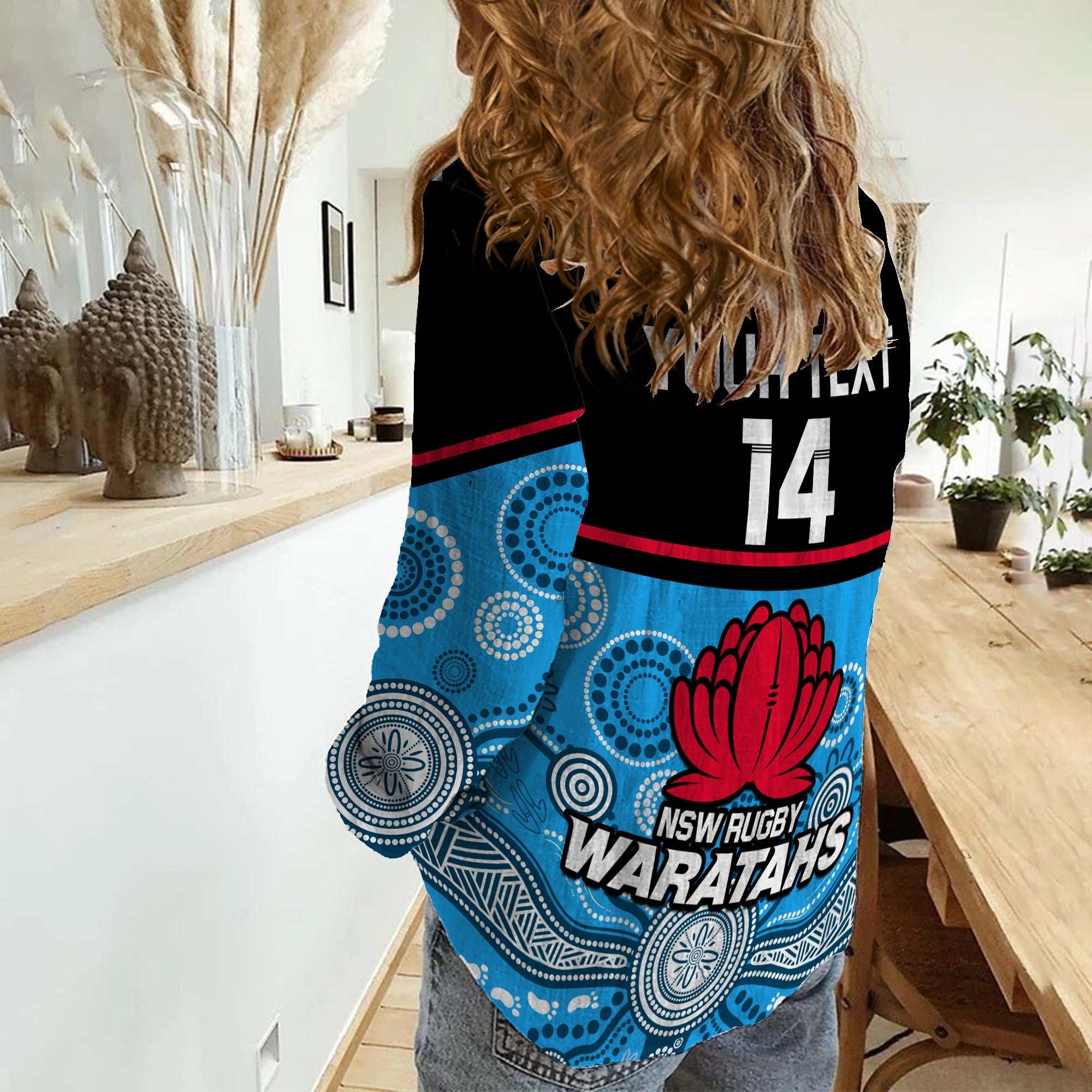 custom-text-and-number-waratahs-super-rugby-2023-women-casual-shirt-nsw-tahs-indigenous-art