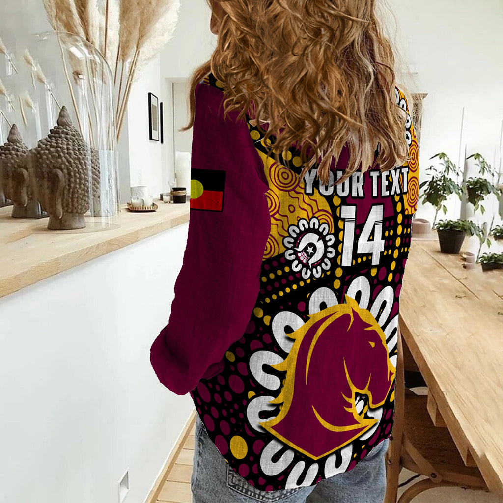 custom-text-and-number-brisbane-broncos-rugby-naidoc-2023-women-casual-shirt-for-our-elders-aboriginal