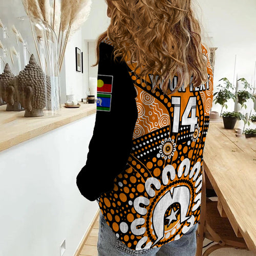 custom-text-and-number-perth-scorchers-naidoc-2023-women-casual-shirt-indigenous-for-our-elders