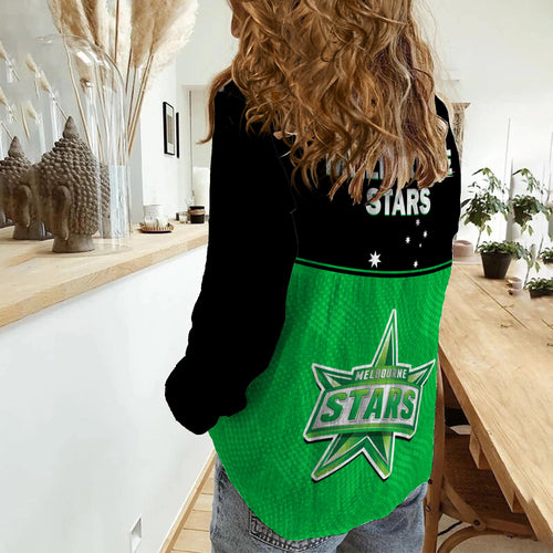 melbourne-stars-cricket-women-casual-shirt-est-2011-sporty