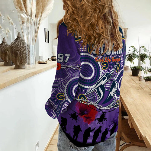 melbourne-storm-rugby-anzac-women-casual-shirt-indigenous-poppy-australian-army