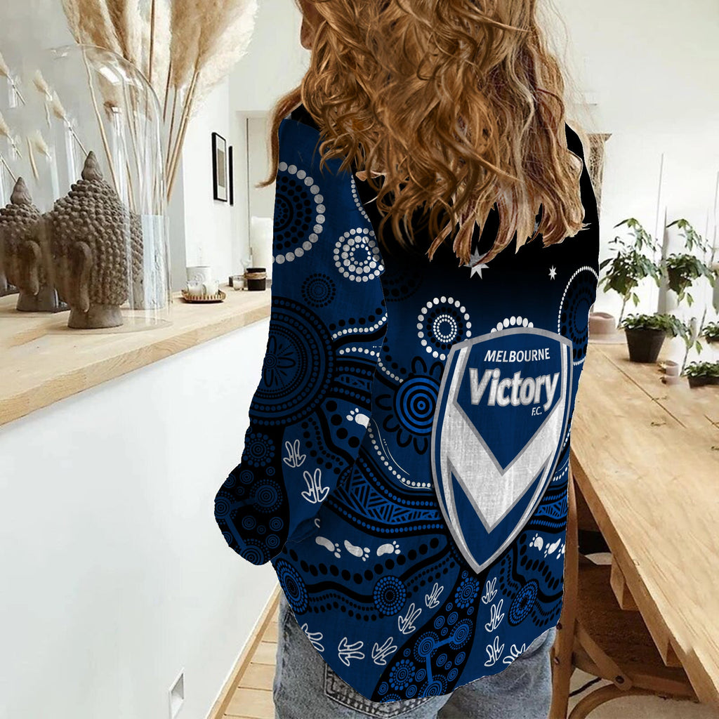 melbourne-victory-football-women-casual-shirt-aboriginal-art
