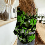sydney-thunder-cricket-women-casual-shirt-aboriginal-art-mix-tropical-flowers