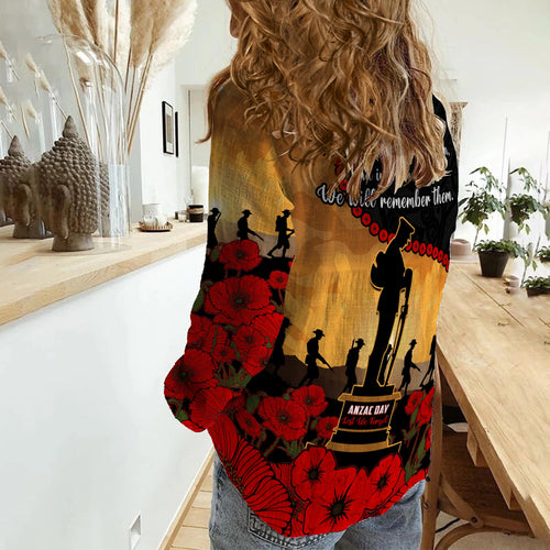 new-zealand-anzac-women-casual-shirt-maori-camouflage-mix-poppies-we-will-remember-them