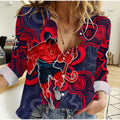 demons-football-2022-women-casual-shirt-australian-aboriginal-dot-painting