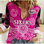 custom-text-and-number-sydney-sixers-women-casual-shirt-cricket-indigenous-australian-art-ver01