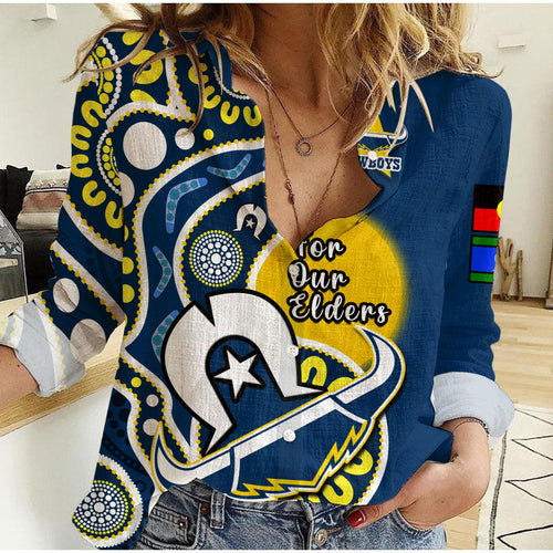 cowboys-rugby-naidoc-2023-women-casual-shirt-for-our-elders-aboriginal