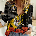custom-text-and-number-richmond-football-anzac-2023-women-casual-shirt-tigers-aboriginal-mix-poppy-camouflage