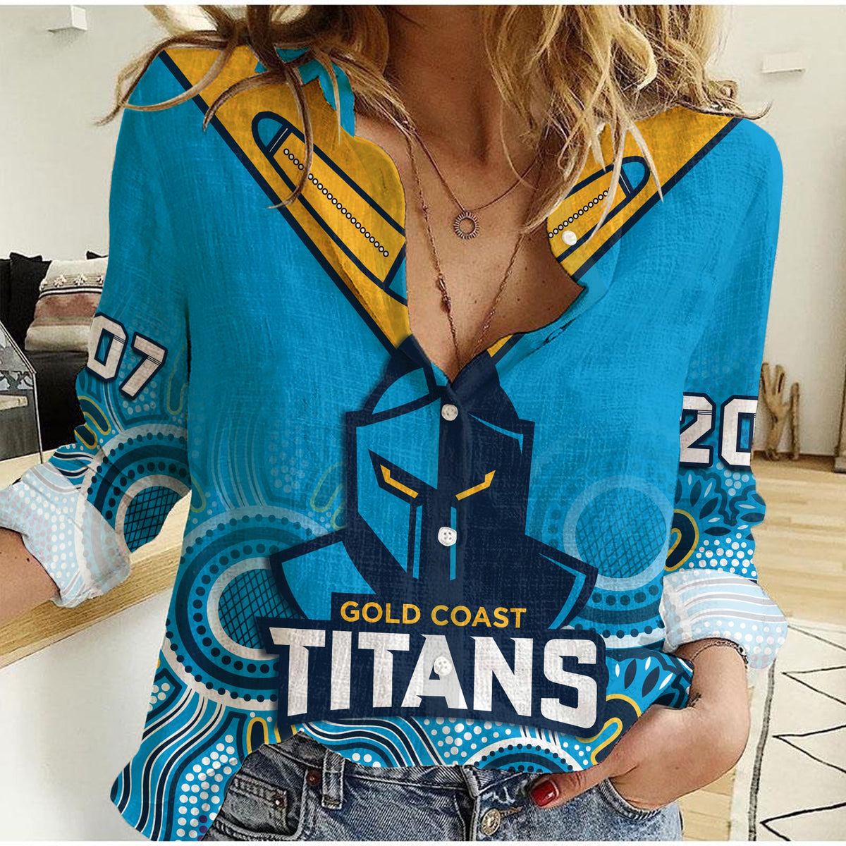 custom-text-and-number-titans-rugby-soccer-casual-shirt-gold-coast-2007-aboriginal-art