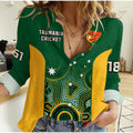 custom-text-and-number-tasmania-cricket-2023-women-casual-shirt-tigers-sheffield-shield-indigenous