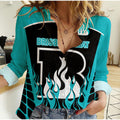 custom-text-and-number-brisbane-heat-cricket-2023-women-casual-shirt-simple-style