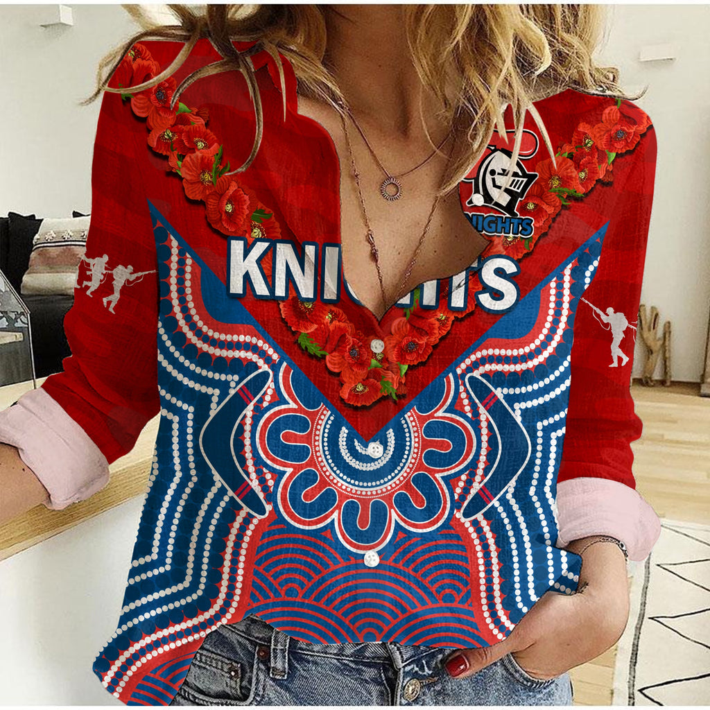 knights-anzac-2023-women-casual-shirt-camouflage-poppy-mix-aboriginal