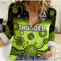 custom-text-and-number-thunder-women-casual-shirt-sydney-gradient-aboriginal-art