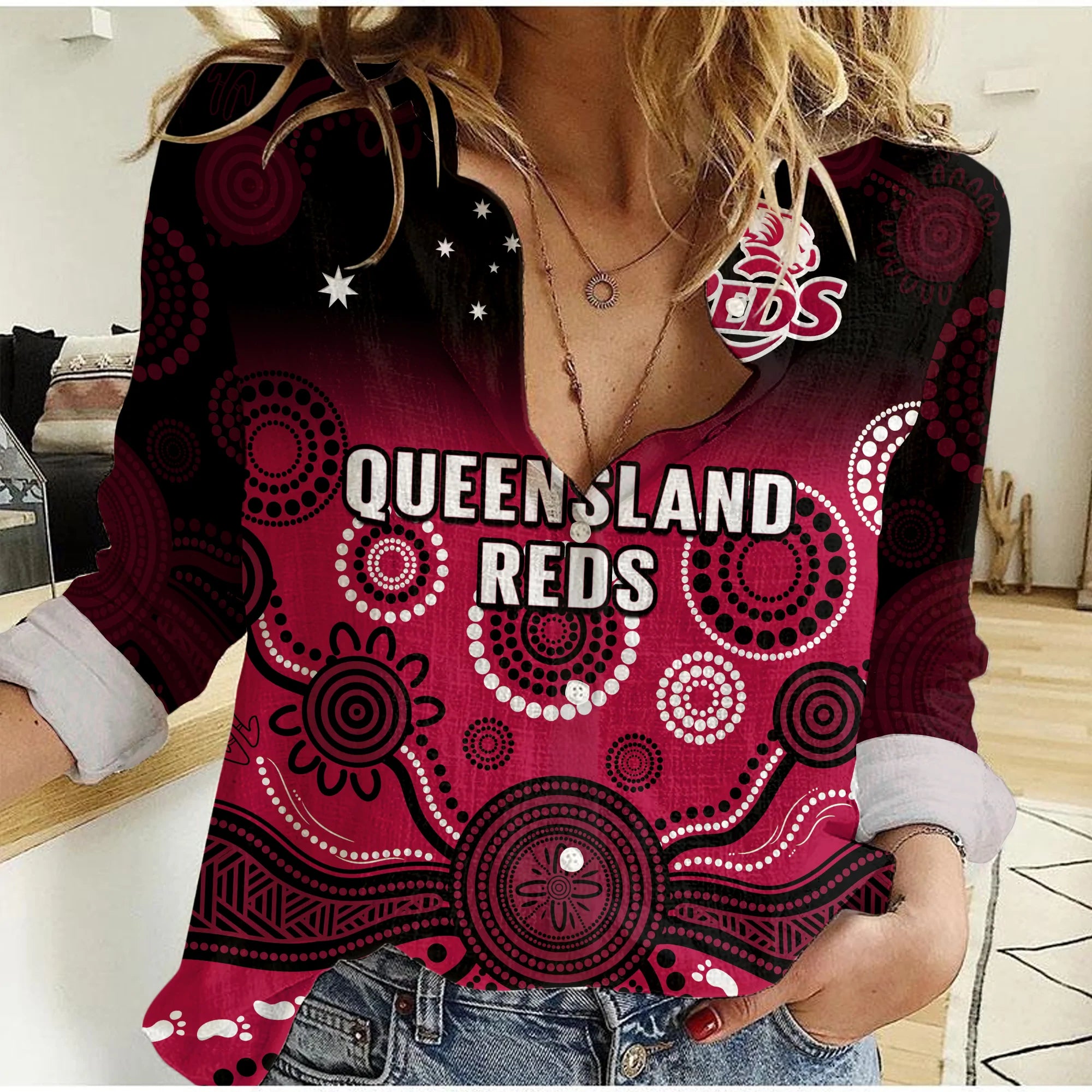 queensland-reds-rugby-women-casual-shirt-gradient-aboriginal