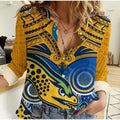 parramatta-rugby-2023-women-casual-shirt-go-eels-polynesian-mix-indigenous-art