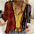 aboriginal-koori-dot-acrylic-paint-and-dreamtime-dance-women-casual-shirt